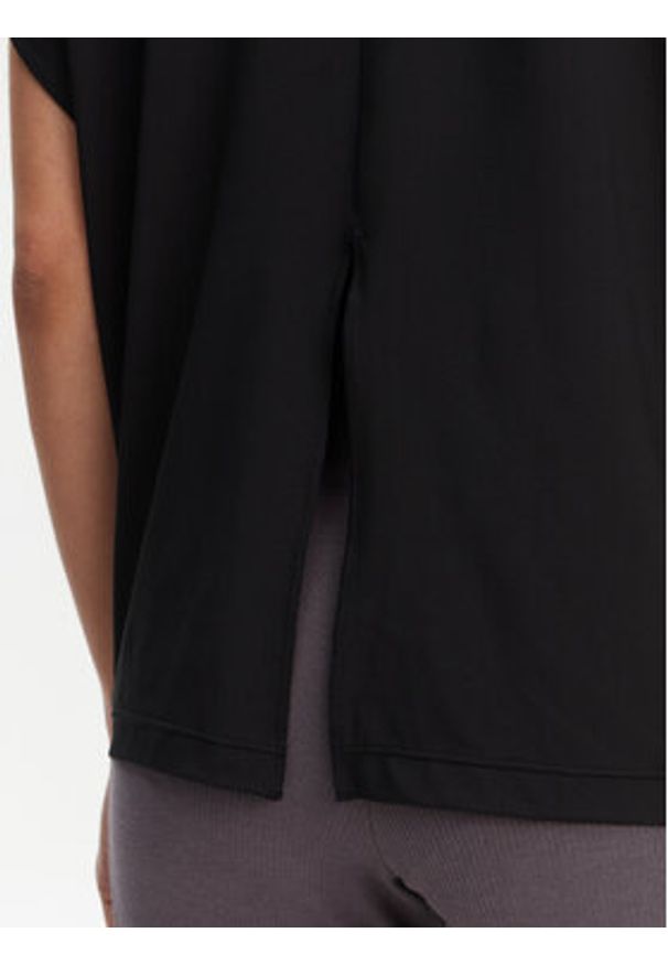 Adidas - adidas T-Shirt Yoga JL7800 Czarny Loose Fit. Kolor: czarny. Materiał: syntetyk