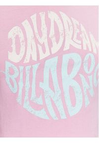 Billabong T-Shirt Dream The Day EBJZT00134 Różowy Regular Fit. Kolor: różowy. Materiał: bawełna #5