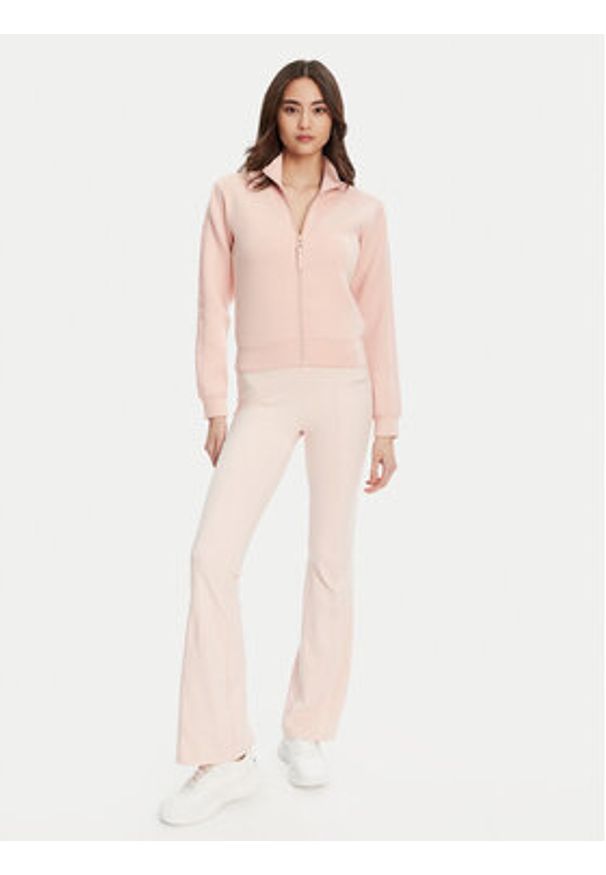 Guess Bluza V2YQ17 K7UW2 Różowy Regular Fit. Kolor: różowy. Materiał: wiskoza