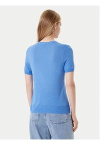 Calvin Klein Sweter LV044A307G Szary Regular Fit. Kolor: szary. Materiał: wiskoza #5
