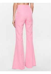 Nissa Spodnie materiałowe P13934 Różowy Regular Fit. Kolor: różowy. Materiał: materiał, syntetyk #2