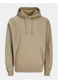 Jack & Jones Bluza Charge 12268272 Beżowy Loose Fit. Kolor: beżowy. Materiał: bawełna #4