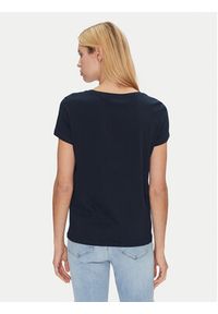 Mustang T-Shirt Alma 1013933 Granatowy Regular Fit. Kolor: niebieski. Materiał: bawełna #2