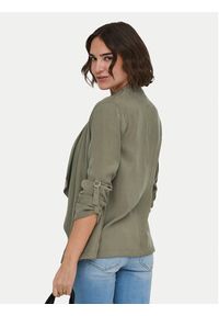 only - ONLY Marynarka Lalia 15367395 Khaki Regular Fit. Kolor: brązowy. Materiał: wiskoza #6