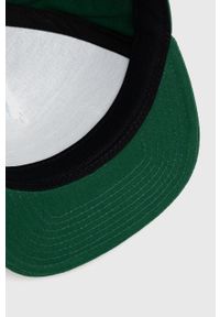 Vans czapka z daszkiem kolor zielony z aplikacją. Kolor: zielony. Wzór: aplikacja #3