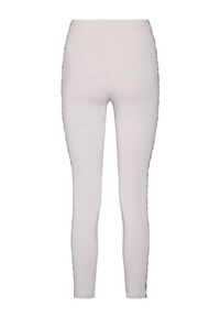 Adidas - adidas Legginsy Seasonal Essentials Leopard Print KC3883 Fioletowy Slim Fit. Kolor: fioletowy. Materiał: bawełna. Wzór: nadruk #7