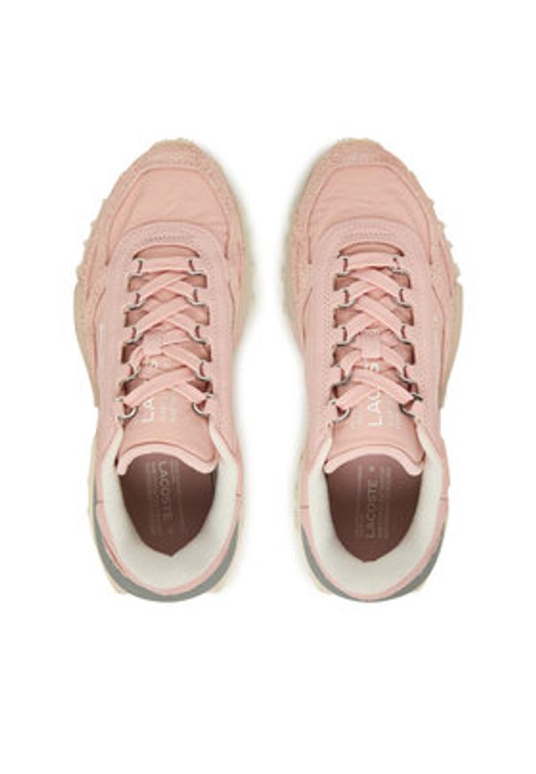Lacoste Sneakersy Elite 7-50SFA0074 Różowy. Kolor: różowy. Materiał: materiał