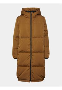YAS Płaszcz zimowy 26031874 Brązowy Regular Fit. Kolor: brązowy. Materiał: syntetyk. Sezon: zima #10