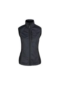 Bergson - Kamizelka softshell damska Rapid. Kolor: szary. Materiał: softshell. Sport: turystyka piesza #1