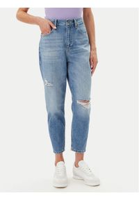 Tommy Jeans Jeansy DW0DW20040 Niebieski Mom Fit. Kolor: niebieski