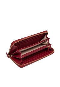 TwinSet - TWINSET Portfel damski 252TD8392 Czerwony. Kolor: czerwony. Materiał: skóra #3