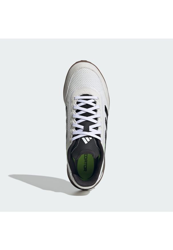 Adidas - Buty halowe dla dzieci Predator League. Kolor: czarny, biały, wielokolorowy, żółty. Sport: piłka nożna