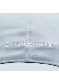 Calvin Klein Jeans Czapka z daszkiem Institutional K60K610714 Niebieski. Kolor: niebieski. Materiał: materiał, bawełna