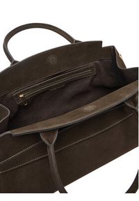 Gino Rossi - GINO ROSSI Torebka EO-LA224-19156A Brązowy. Kolor: brązowy. Materiał: zamszowe, skórzane #6