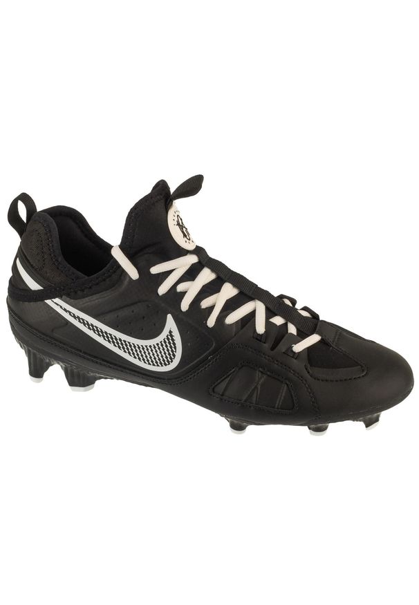 Nike - Buty piłkarskie korki męskie, Huarache 9 Varsity Lax FG. Kolor: czarny. Model: Nike Huarache. Sport: piłka nożna