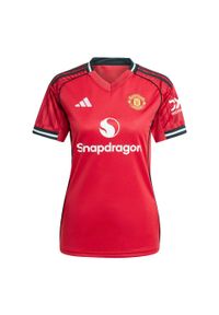 Adidas - Koszulka Manchester United 25/26 Home. Kolor: czerwony. Sport: piłka nożna