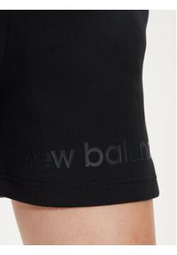 New Balance Szorty sportowe Hyperembossed WS41550 Czarny Regular Fit. Kolor: czarny. Materiał: syntetyk, bawełna #5