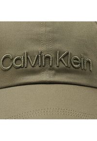 Calvin Klein Czapka z daszkiem Embroidery K50K505737 Zielony. Kolor: zielony. Materiał: materiał, bawełna