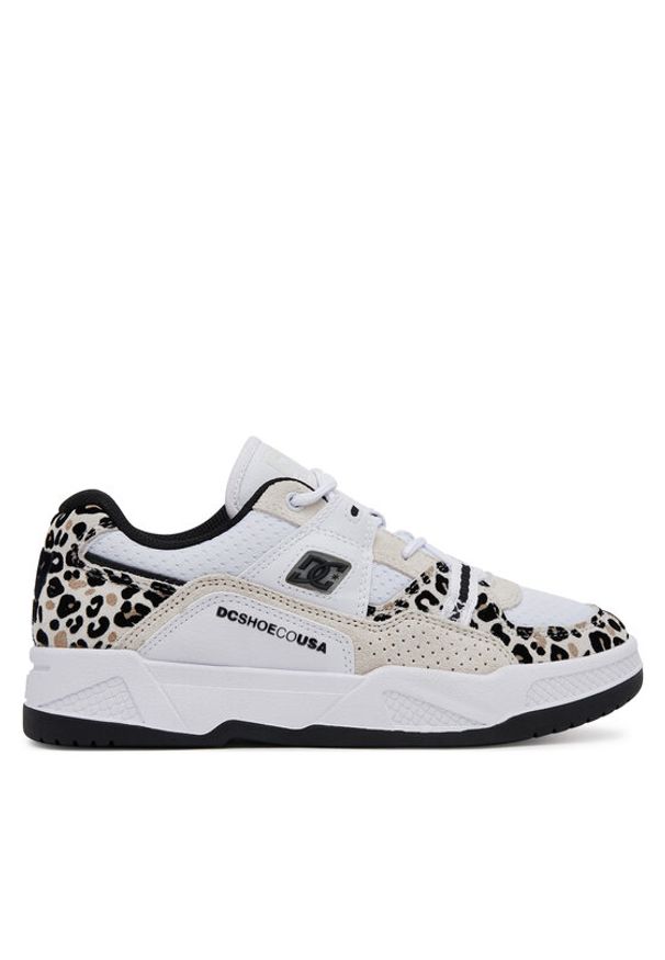 DC Shoes Sneakersy CONSTRUCT DC01660900 Biały. Kolor: biały. Materiał: zamsz, skóra