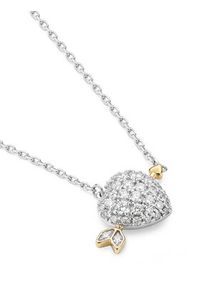 Swarovski Naszyjnik Idyllia 5737291 Srebrny. Materiał: metalowe. Kolor: srebrny #4