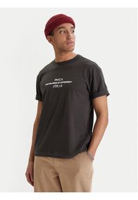 RVCA T-Shirt Signal EVYZT00300 Czarny Relaxed Fit. Kolor: czarny. Materiał: bawełna #4
