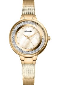 Zegarek Adriatica Zegarek damski Adriatica A3720.114SQZ złoty. Kolor: złoty #1