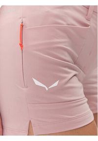Salewa Szorty sportowe Puez 28315 Różowy Regular Fit. Kolor: różowy. Materiał: syntetyk #3