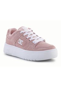 Buty DC Shoes Manteca 4 Platform W ADJS100156-LTP różowe. Kolor: różowy. Materiał: syntetyk, skóra. Szerokość cholewki: normalna. Obcas: na platformie. Sport: skateboard #2