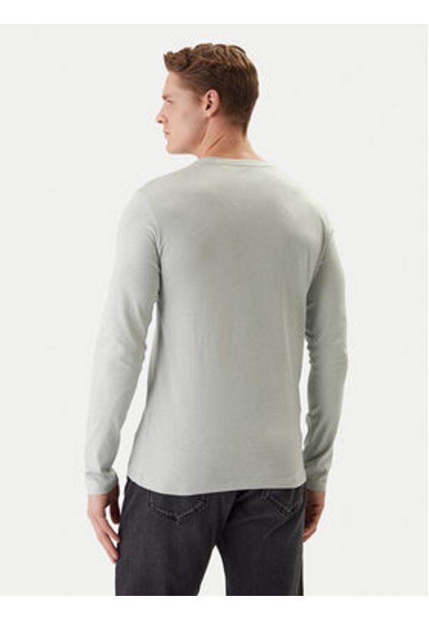 BOSS Longsleeve Tacks 50512111 Szary Regular Fit. Kolor: szary. Materiał: bawełna. Długość rękawa: długi rękaw