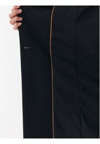BOSS - Boss Płaszcz wełniany Catara 50501019 Czarny Slim Fit. Kolor: czarny. Materiał: wełna #4