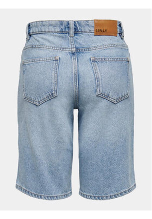 only - ONLY Szorty jeansowe Sonny 15256709 Niebieski Regular Fit. Kolor: niebieski. Materiał: bawełna