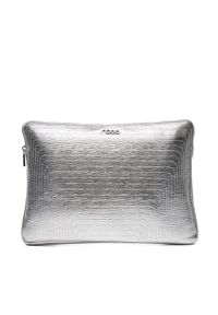 Nobo Etui na laptopa NBAG-M2261-C022 Srebrny. Kolor: srebrny. Materiał: skóra