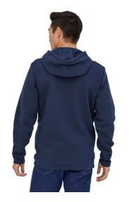 Patagonia - Bluza z kapturem męska P-6 Logo Uprisal Hoody. Typ kołnierza: kaptur. Kolor: niebieski