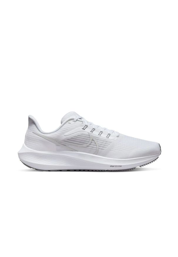 Buty do biegania męskie Nike Air Zoom Pegasus 39. Okazja: na co dzień, do pracy, na spacer. Kolor: biały. Model: Nike Zoom. Sport: turystyka piesza