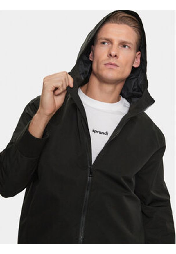 Sprandi Kurtka przejściowa SP3-KUM020 Czarny Regular Fit. Kolor: czarny. Materiał: syntetyk