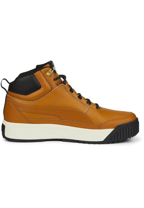 Buty turystyczne męskie Puma TARRENZ SB II. Kolor: wielokolorowy, żółty, pomarańczowy. Materiał: skóra