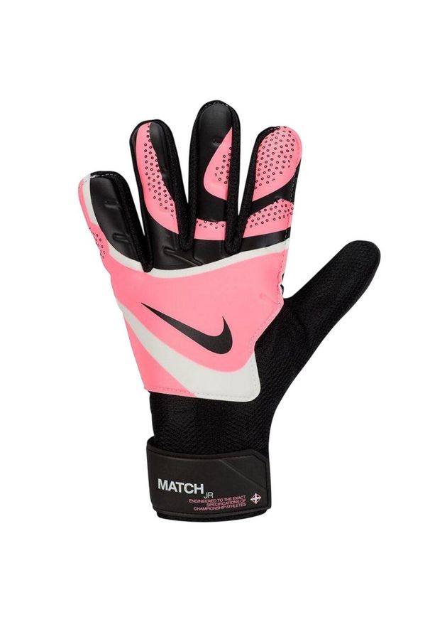 Nike - Rękawice Bramkarskie Dla Dzieci/dzieci. Kolor: różowy. Sport: piłka nożna