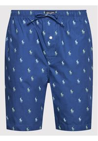 Polo Ralph Lauren Piżama 714862798002 Granatowy Regular Fit. Kolor: niebieski. Materiał: bawełna #5
