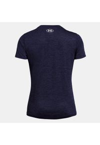 Koszulka szybkoschnąca damska Under Armour UA Tech Twist V-Neck. Kolor: niebieski. Sport: fitness