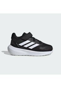 Adidas - Buty dla dzieci Runfalcon 5. Okazja: na uczelnię. Kolor: czarny, biały, wielokolorowy. Sport: joga i pilates