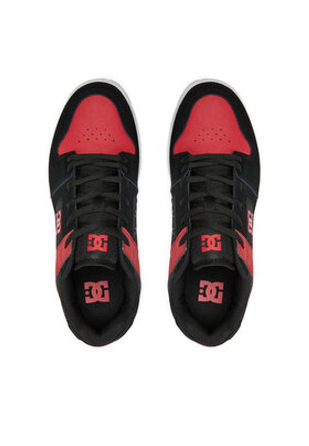 DC Sneakersy Manteca 4 ADYS100765 Czarny. Kolor: czarny. Materiał: skóra