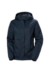 Damska wodoodporna kurtka z kapturem Helly Hansen Vancouver. Typ kołnierza: kaptur. Kolor: niebieski