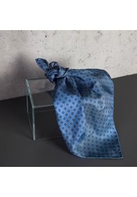 Wittchen - Poszetka. Kolor: niebieski. Materiał: jedwab. Wzór: jednolity #3