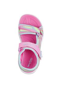 skechers - Sandały dla dzieci Skechers Unicorn Dreams. Kolor: różowy. Materiał: materiał, syntetyk. Styl: sportowy #2