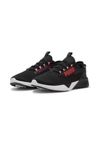 Buty do biegania męskie Puma Retaliate 2. Kolor: czarny. Materiał: materiał, syntetyk. Szerokość cholewki: normalna. Sport: bieganie
