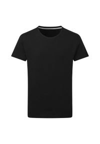 SG - Męska Koszulka Z Doskonałym Nadrukiem. Kolor: czarny. Wzór: nadruk. Sport: turystyka piesza #1