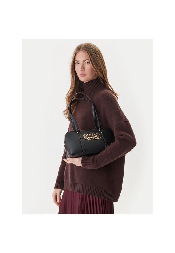 Love Moschino - Torebka LOVE MOSCHINO. Kolor: czarny