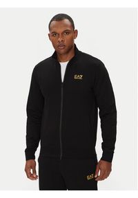 EA7 Emporio Armani Dres 8NPV61 PJVRZ MC004 Czarny Regular Fit. Kolor: czarny. Materiał: bawełna #3