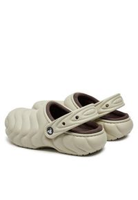 Crocs Klapki Classic Lined Overpuff Clog 210059 Beżowy. Kolor: beżowy #4