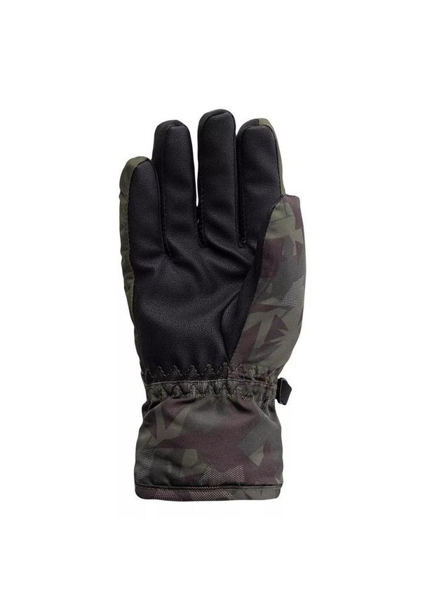 BEJO - Rękawice Narciarskie Dla Chłopca Camo Yuki. Kolor: wielokolorowy, zielony, brązowy. Sezon: zima. Sport: narciarstwo